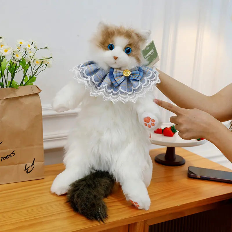 Unique Calico Cat Backpack, Doubles as a Plush Toy and Functional Bag eprolo