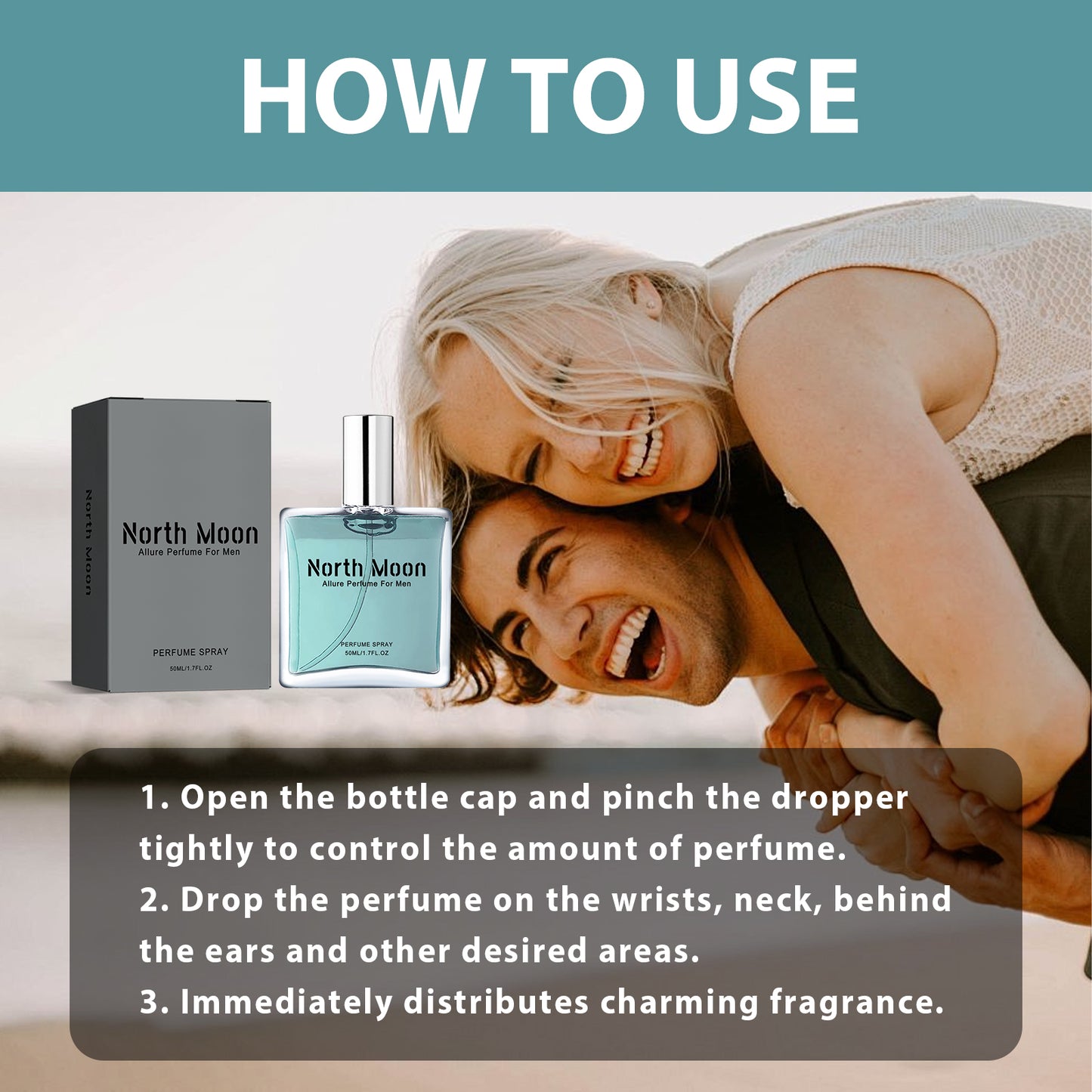 Men's Charm Perfume Men Release Charm Natural Fresh Lasting Light Fragrance Niche Perfume