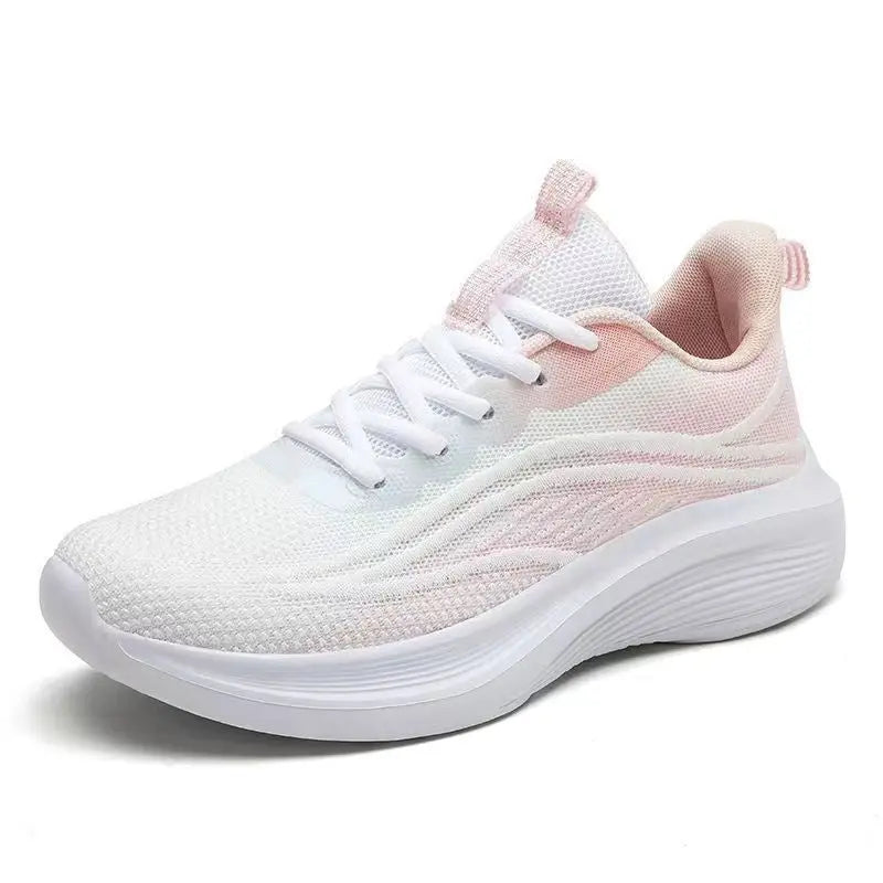 Light Mesh Breathable All-match Anti-skid Shock Absorption Soft Bottom Running Shoes Easy Bazaar