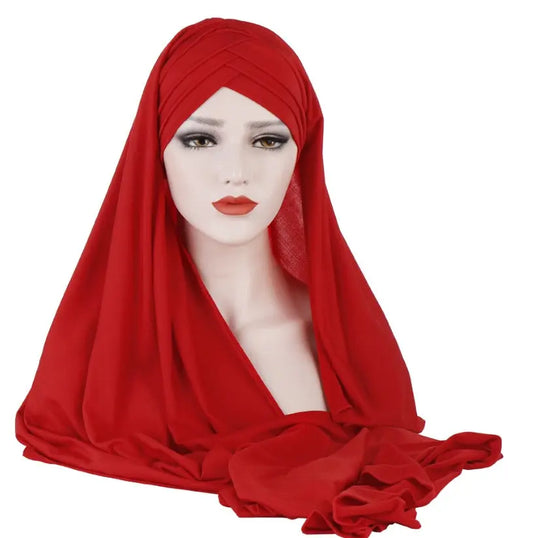 Muslim Lady Fashion Patch Hijab Trendsi