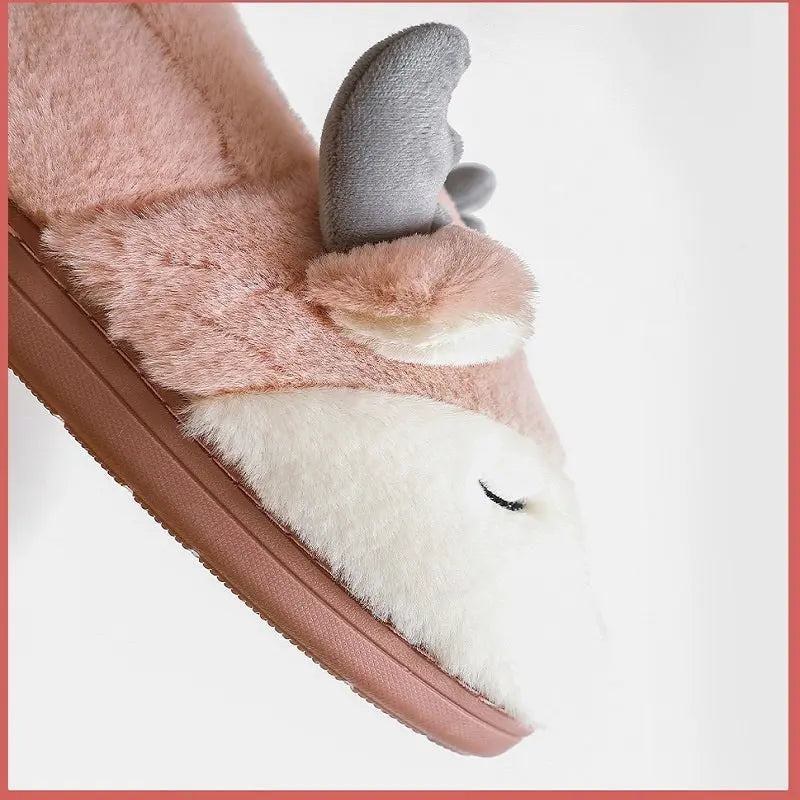 Cute Plush Home Cotton Shoes For Men Easy Bazaar