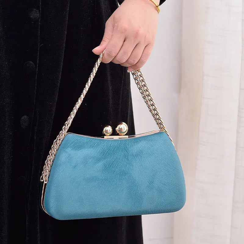 Chain Handbags Fashion Luxury Dress Party Dinner Bags For Women Crossbody Shoulder Bag Easy Bazaar