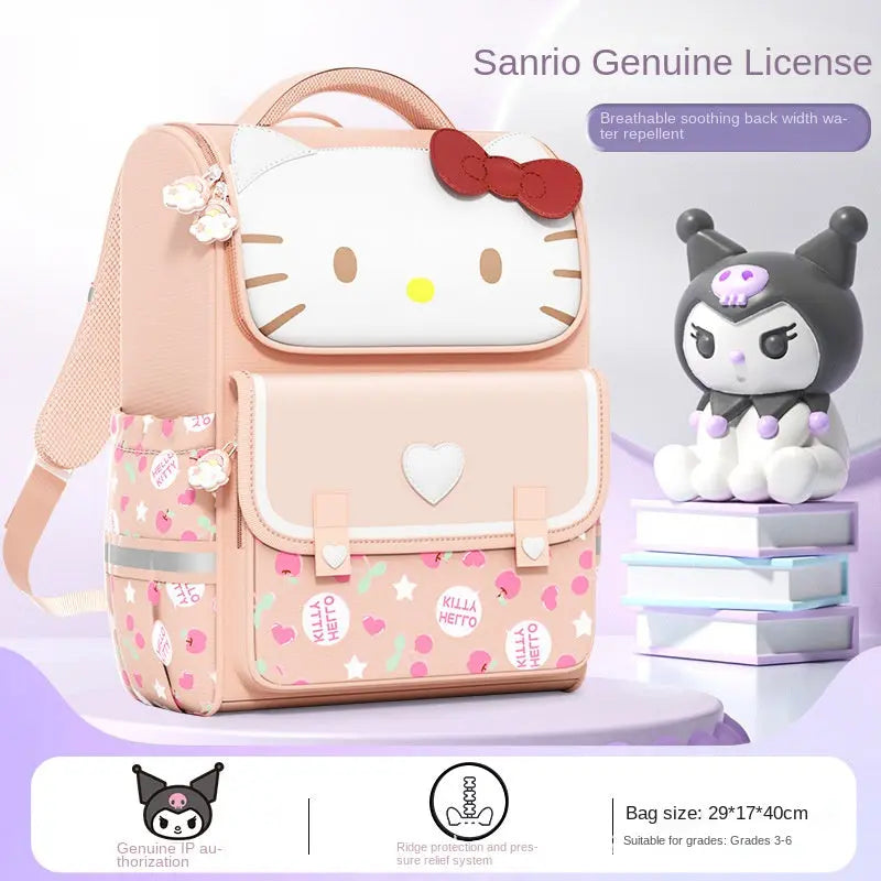 Cromi Backpack for Girls and Children in Grades 1-6 - Spine Protection and Load Reduction eprolo