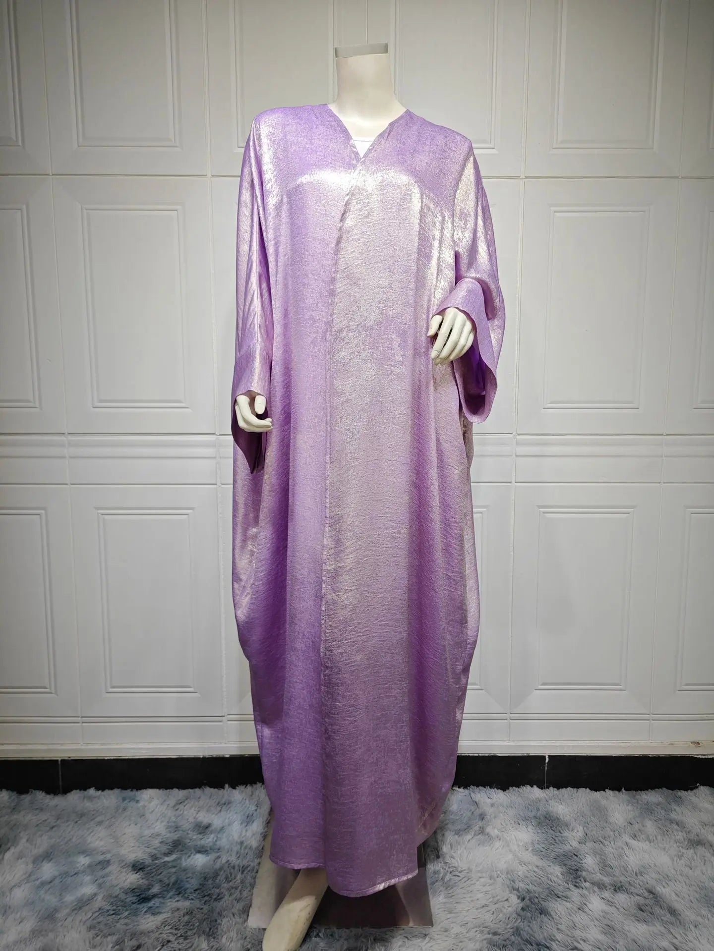 Muslim Fashion Bronzing Robe Abaya Outer Wear Cj dropshipping