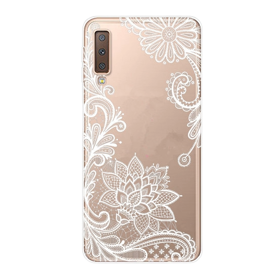 Luxury Anti-Scratch Silicone Phone Case with Mandala Art Design