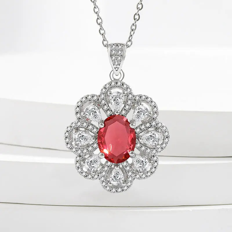 Bride Jewelry Earrings Necklace Jewelry Suit Easy Bazaar