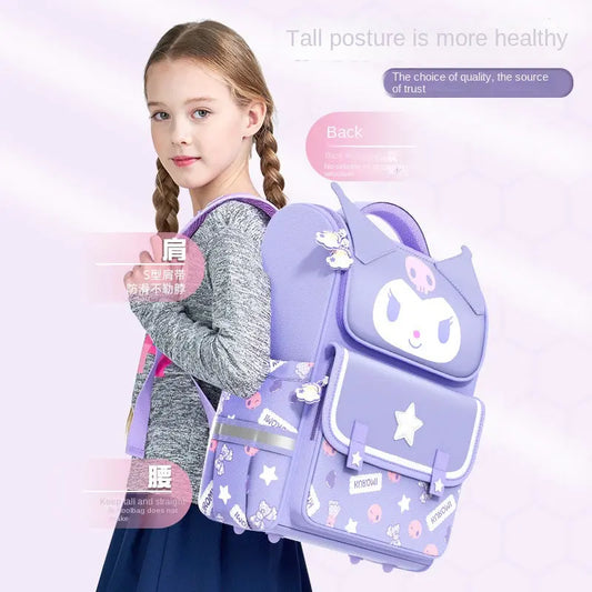 Cromi Backpack for Girls and Children in Grades 1-6 - Spine Protection and Load Reduction eprolo