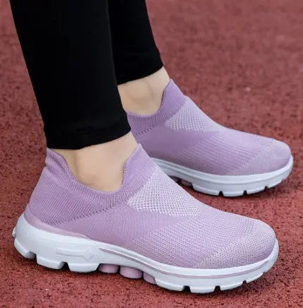 Spring And Summer Elderly Fabric Footwear Easy Bazaar
