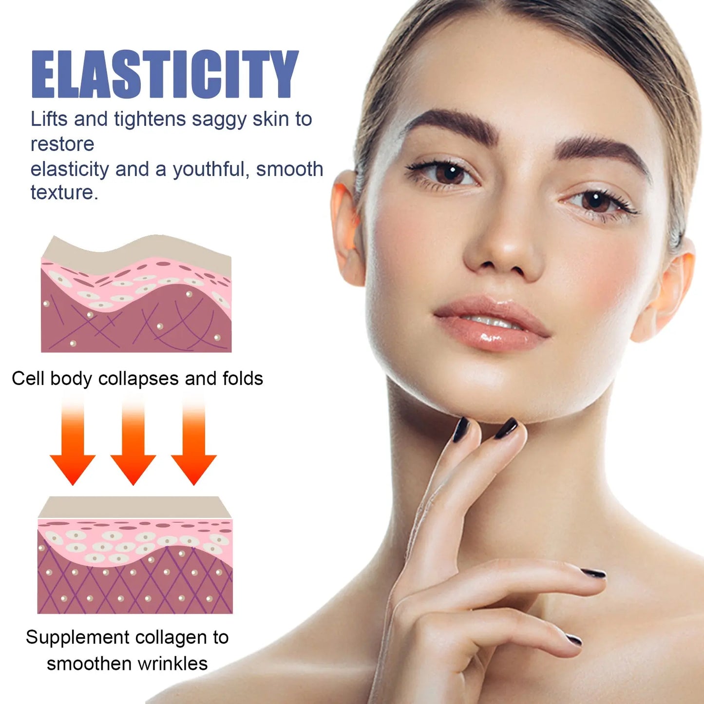 Retinol Face Serum, Lighten Fine Lines, Moisturize Tender, White, Firming And Anti-Wrinkle Beauty Solution eprolo