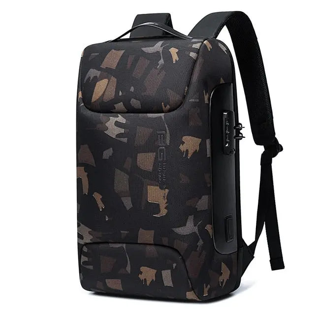 BANGE New Anti Thief Backpack Fits for 15.6 inch Laptop Backpack Multifunctional Backpack WaterProof for Business Shoulder Bags eprolo