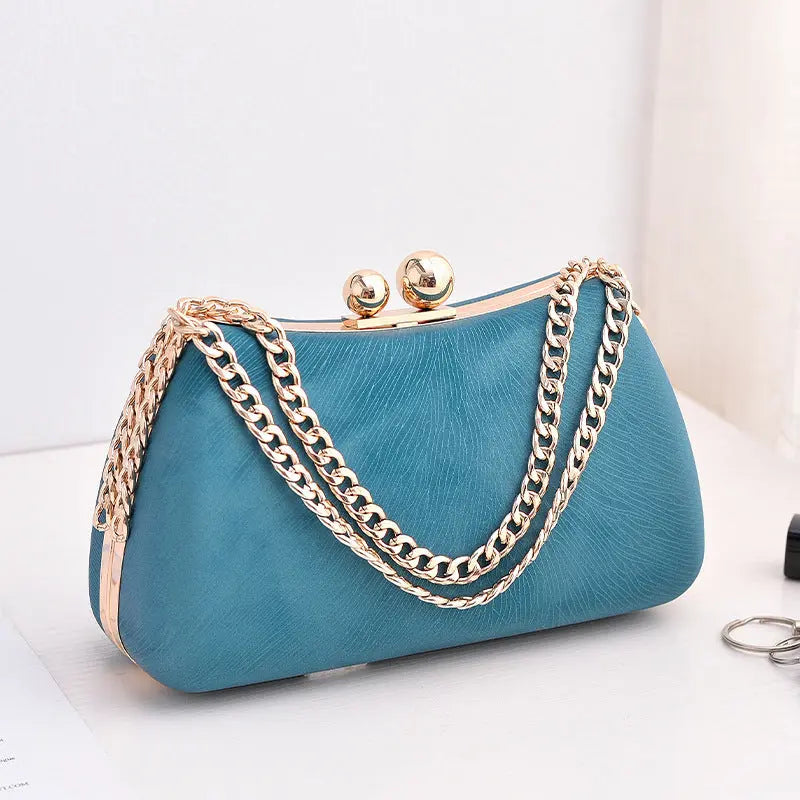 Chain Handbags Fashion Luxury Dress Party Dinner Bags For Women Crossbody Shoulder Bag Easy Bazaar