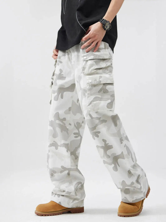 Men's Camouflage Cargo Pants Trendsi