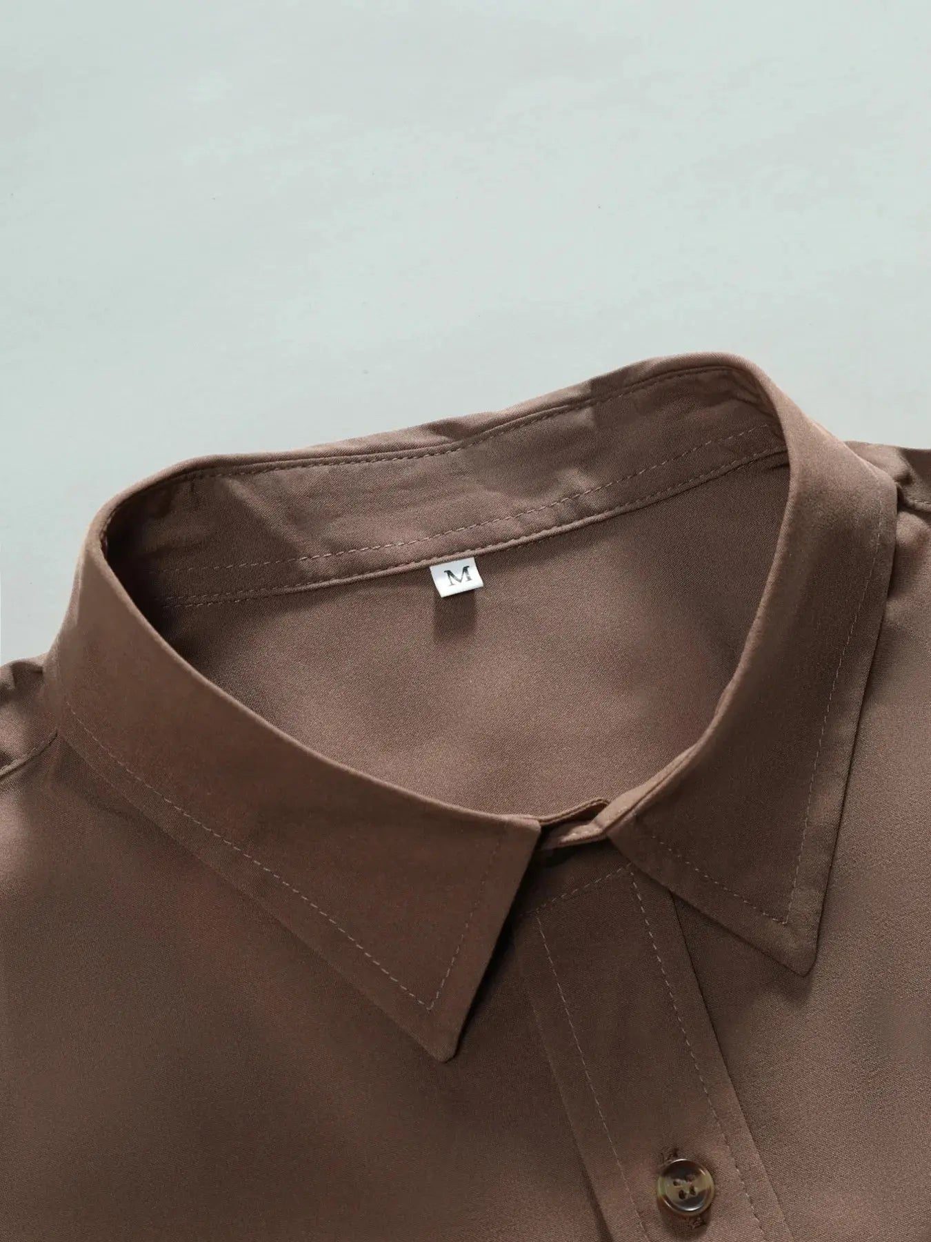 Men's Button Up Short Sleeve Shirt Trendsi