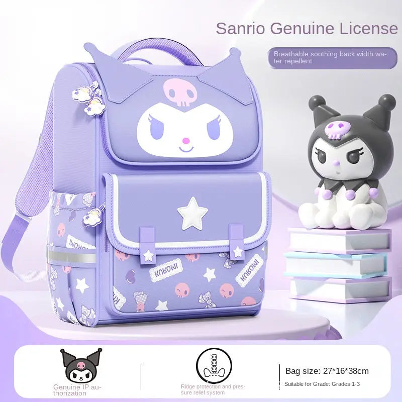 Cromi Backpack for Girls and Children in Grades 1-6 - Spine Protection and Load Reduction eprolo