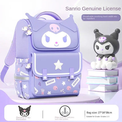 Cromi Backpack for Girls and Children in Grades 1-6 - Spine Protection and Load Reduction eprolo
