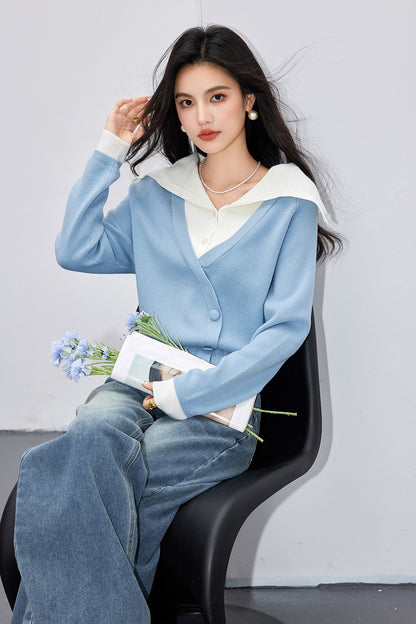 Fashionable sweater shirt for girls - ideal for school and casual outings