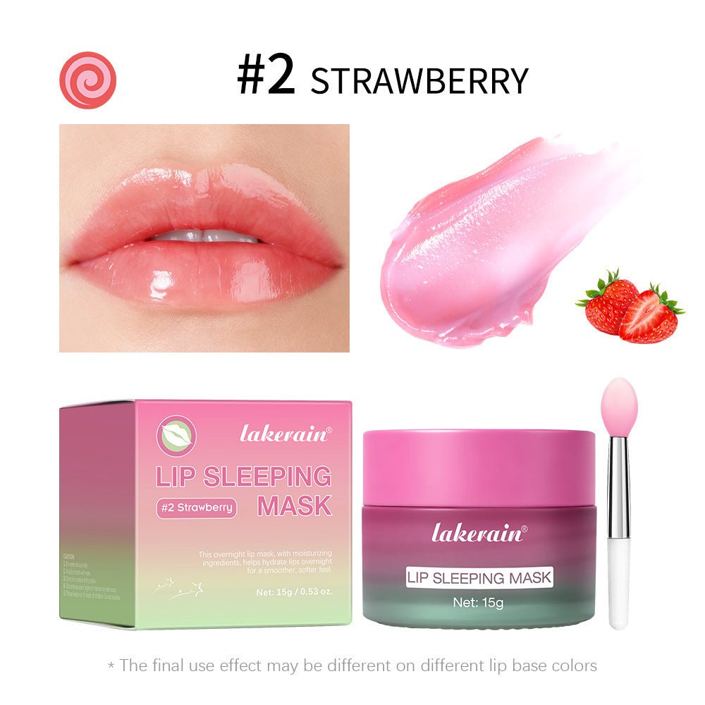 Two-tone Lip Mask Suitable For Both Day And Night Use Moisturizing And Hydrating Lip Balm