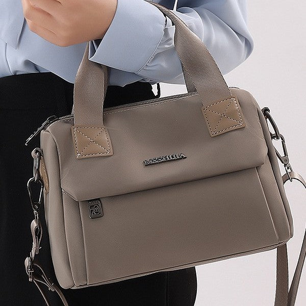 Retro Nylon Multi-functional Stylish Commuter Shouldercrossbody Bag