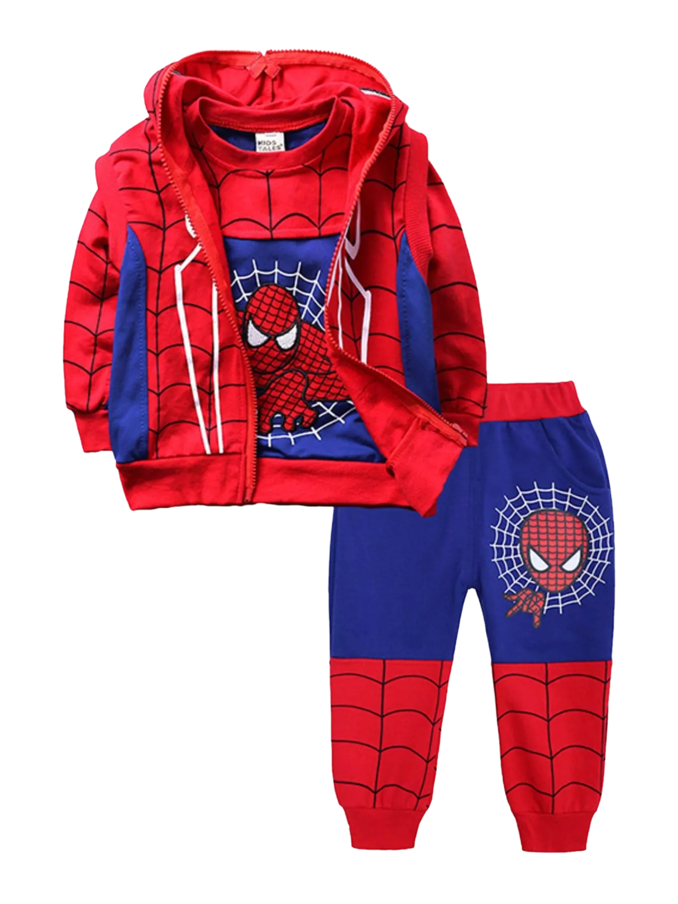 Children's Spiderman 3-Piece Outfit Set