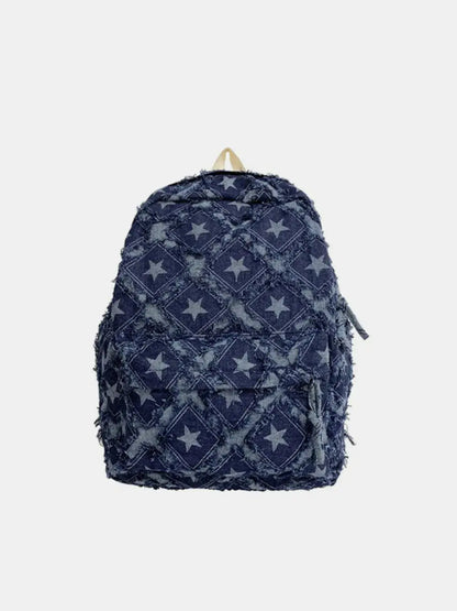 Star Denim Backpack Bag eprolo