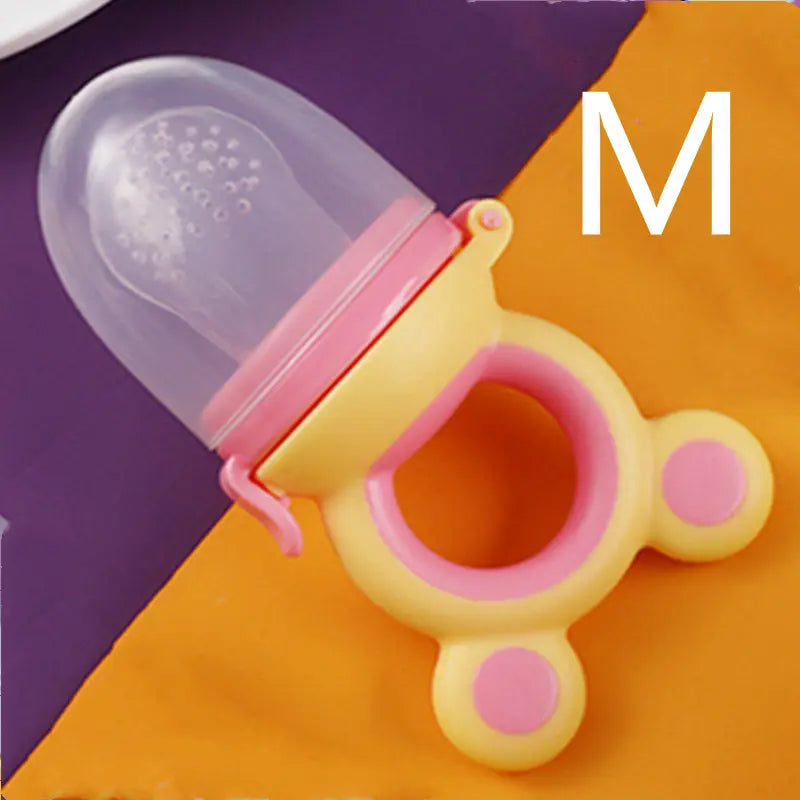 Baby products baby pacifier fruit and vegetable silicone baby nutrition fruit and vegetable mesh bag complementary food feeder eprolo