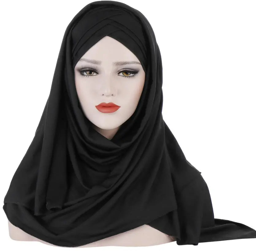 Muslim Lady Fashion Patch Hijab Trendsi