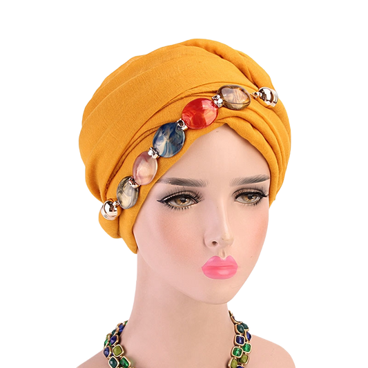 Balinese wrap hijab Cap for girls