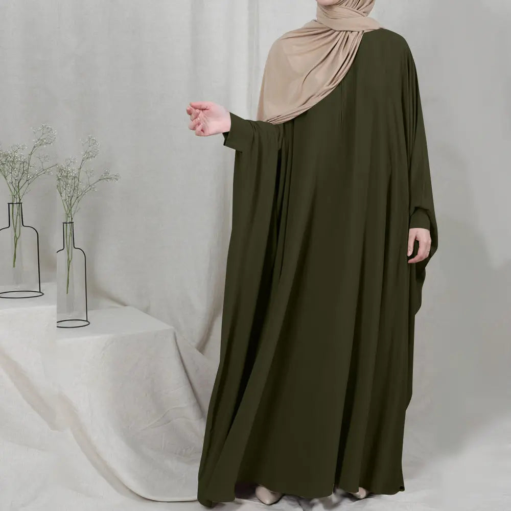 Eid Hooded Muslim Women Hijab Dress Prayer Garment Jilbab Abaya Long Khimar Full Cover Ramadan Gown Abayas Islamic Clothes Niqab Easy Bazaar