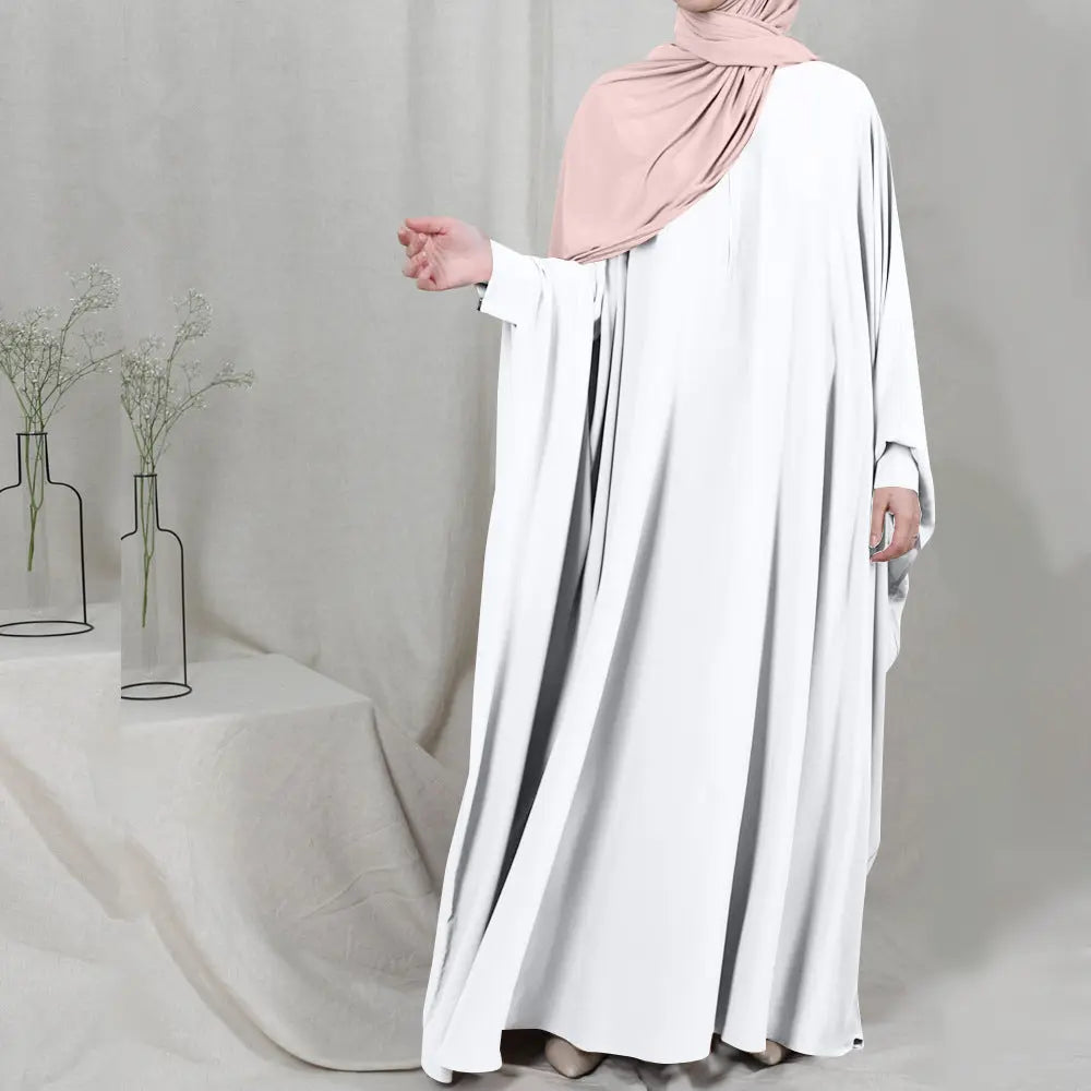 Eid Hooded Muslim Women Hijab Dress Prayer Garment Jilbab Abaya Long Khimar Full Cover Ramadan Gown Abayas Islamic Clothes Niqab Easy Bazaar