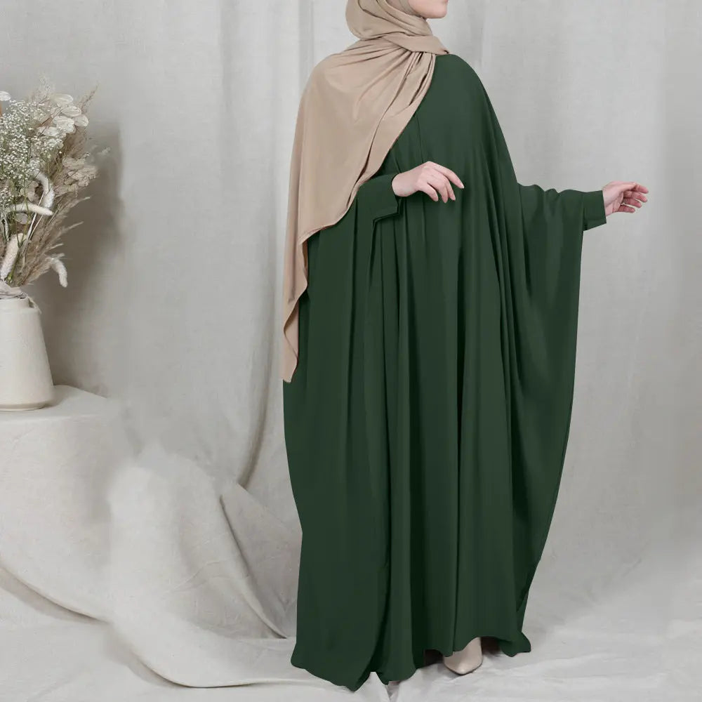 Eid Hooded Muslim Women Hijab Dress Prayer Garment Jilbab Abaya Long Khimar Full Cover Ramadan Gown Abayas Islamic Clothes Niqab Easy Bazaar
