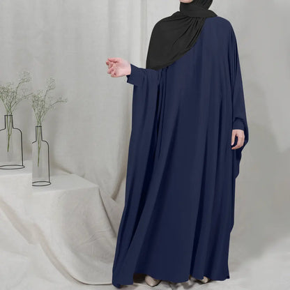 Eid Hooded Muslim Women Hijab Dress Prayer Garment Jilbab Abaya Long Khimar Full Cover Ramadan Gown Abayas Islamic Clothes Niqab Easy Bazaar