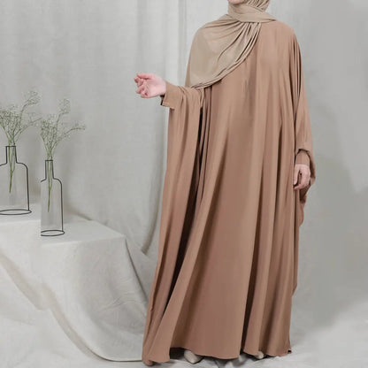 Eid Hooded Muslim Women Hijab Dress Prayer Garment Jilbab Abaya Long Khimar Full Cover Ramadan Gown Abayas Islamic Clothes Niqab Easy Bazaar