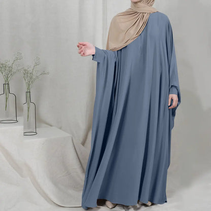 Eid Hooded Muslim Women Hijab Dress Prayer Garment Jilbab Abaya Long Khimar Full Cover Ramadan Gown Abayas Islamic Clothes Niqab Easy Bazaar