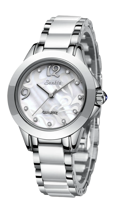 Ceramic Bracelet Watch for Ladies