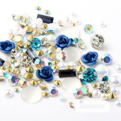 3D nail rhinestones crystal nail art decoration
