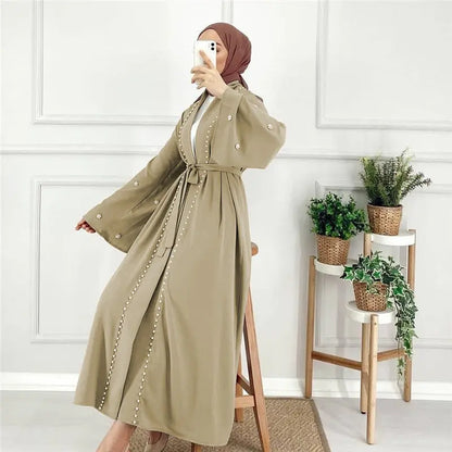 Eid Kaftan Moroccan Abaya Dubai Turkey Hijab Muslim Fashion Trendsi