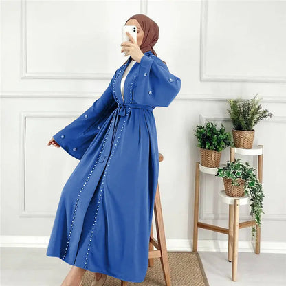 Eid Kaftan Moroccan Abaya Dubai Turkey Hijab Muslim Fashion Trendsi