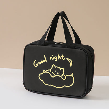 New Cute Large Capacity Make-up Bag Women''s Super