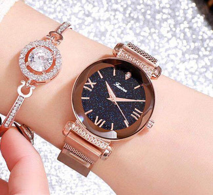 Mesh band Watch for Girls