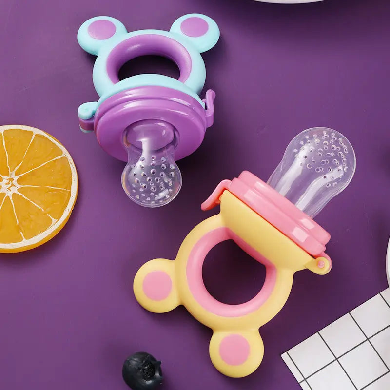 Baby products baby pacifier fruit and vegetable silicone baby nutrition fruit and vegetable mesh bag complementary food feeder eprolo
