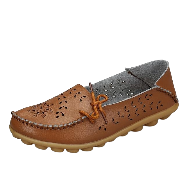 WOMEN'S BREATHABLE GENUINE LEATHER LOAFERS