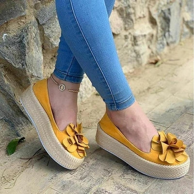 Billie vegan loafers for women multicolor canvas slip-on shoes