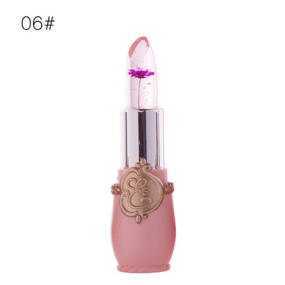 Transparent  Flower Lip Gloss Lipstick