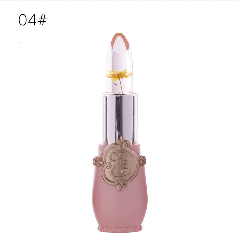 Transparent  Flower Lip Gloss Lipstick
