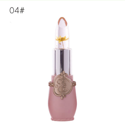 Transparent  Flower Lip Gloss Lipstick