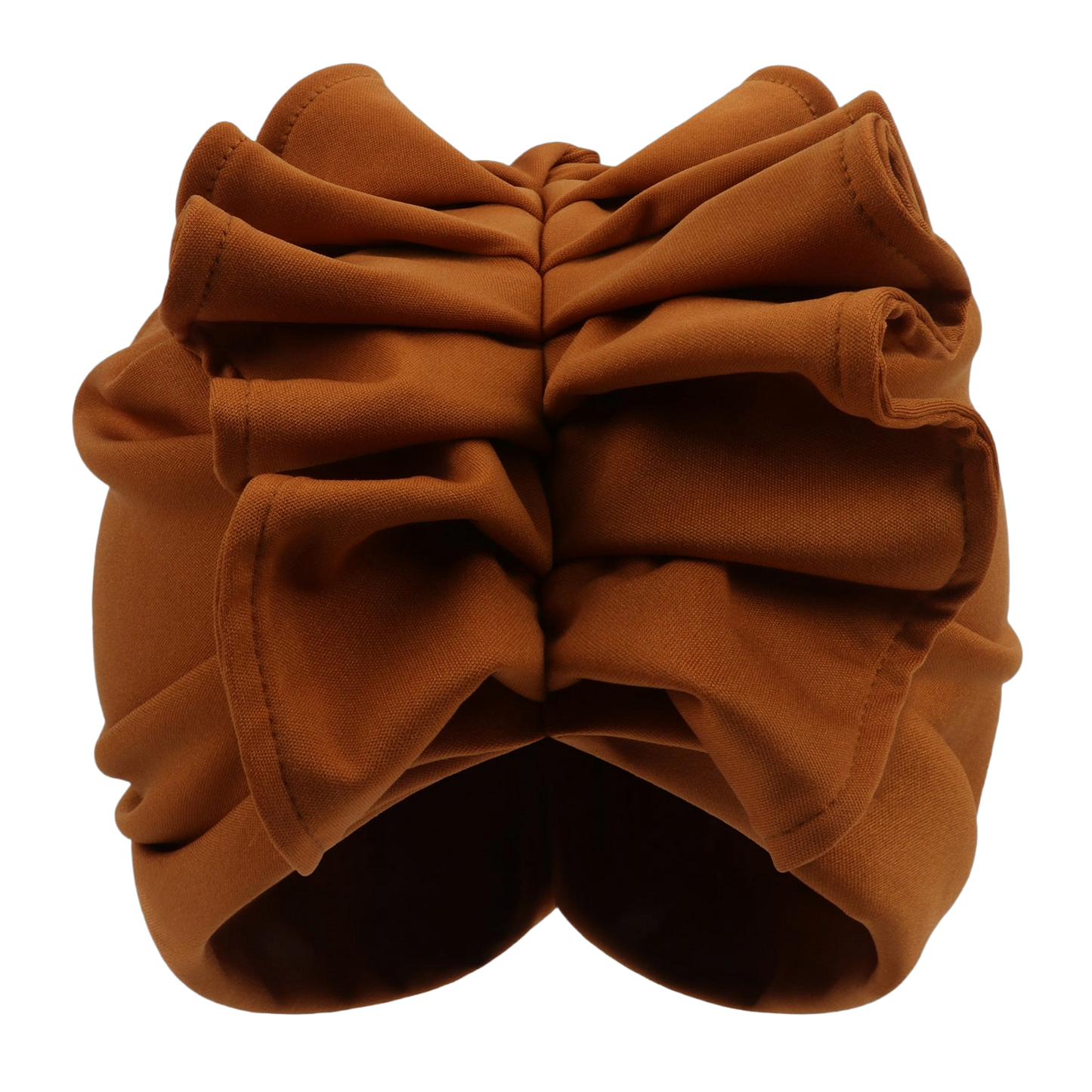 African Lady Head Wraps Soild Color Headscarf Bonnet Cancer Chemo Hat Muslim Turbans  NEW Ruffled Turban Cap for Women