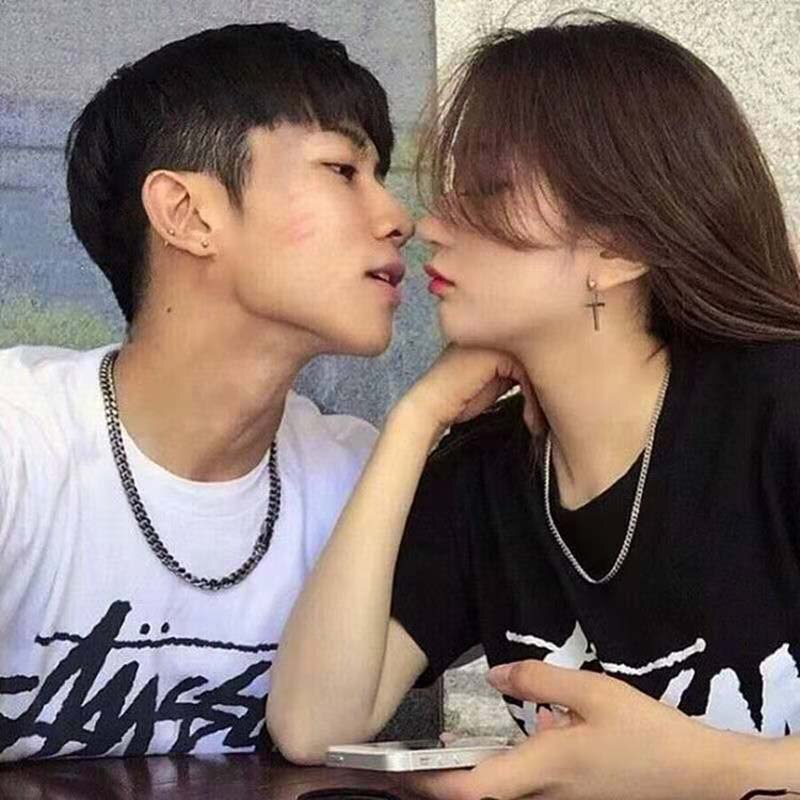 Classic Curb Chain Stainless Steel Necklace for Women Men - Hip Hop Cuban Link Chain Fashion Jewelry