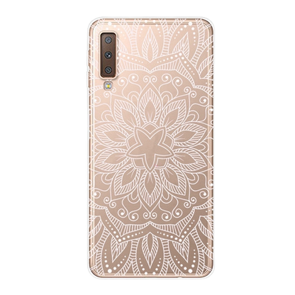Luxury Anti-Scratch Silicone Phone Case with Mandala Art Design