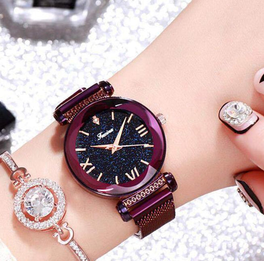 Mesh band Watch for Girls