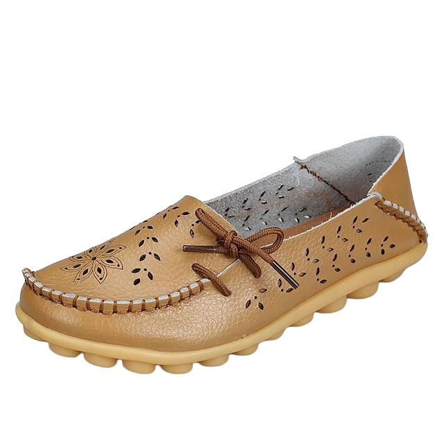 WOMEN'S BREATHABLE GENUINE LEATHER LOAFERS